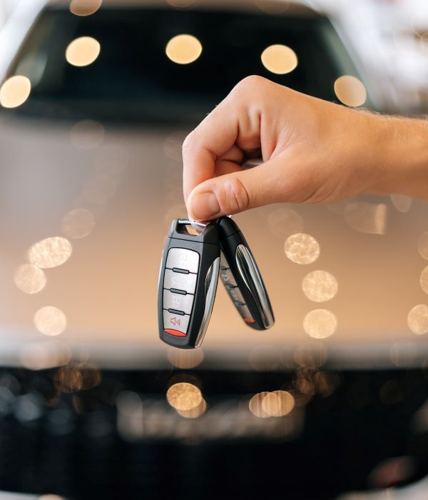 keys of rental car
